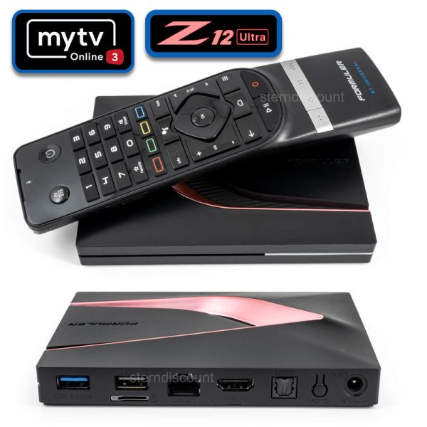 Formuler Z12 Ultra 4K – Android TV Box Premium maroc