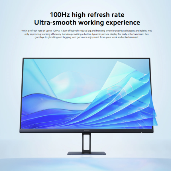 Xiaomi Monitor A27i 27 pouces 100Hz Full HD – Écran PC