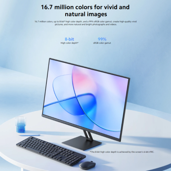 Xiaomi Monitor A27i 27 pouces 100Hz Full HD – Écran PC